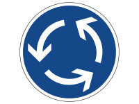 Verkehrszeichen 215 &ndash; Kreisverkehr