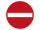 Verkehrszeichen 267 &ndash; Verbot der Einfahrt