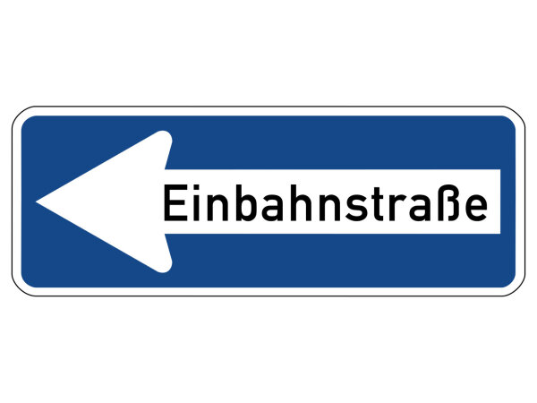 Verkehrszeichen 220-10 &ndash; Einbahnstra&szlig;e links