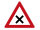 Verkehrszeichen 102 &ndash; Kreuzung