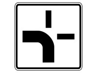 Verkehrszeichen 1002-10 &ndash; Verlauf der...