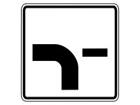 Verkehrszeichen 1002-13 &ndash; Verlauf der...