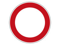 Verkehrszeichen 250 &ndash; Verbot f&uuml;r Fahrzeuge...