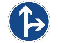Verkehrszeichen 214-20 &ndash; Vorgeschriebene...
