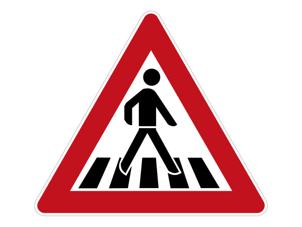 Verkehrszeichen 134-20 &ndash; Fu&szlig;g&auml;nger&uuml;berweg