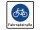 Verkehrszeichen 244.1 &ndash; Beginn einer Fahrradstra&szlig;e
