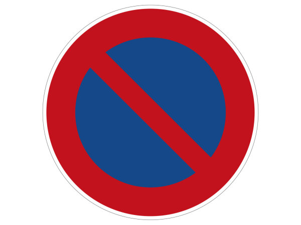 Verkehrszeichen 286 &ndash; Eingeschr&auml;nktes Halteverbot