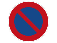 Verkehrszeichen 286 &ndash; Eingeschr&auml;nktes Halteverbot