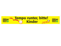 Spannband &ndash; Tempo runter, bitte! Kinder