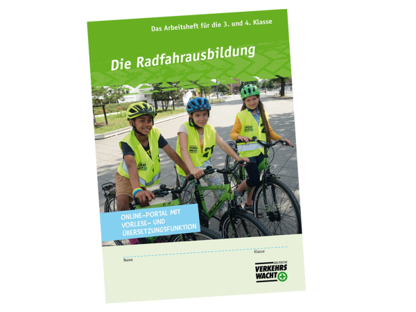 Die Radfahrausbildung &ndash; Das Arbeitsheft f&uuml;r die 3. und 4. Klasse (DIN A4)