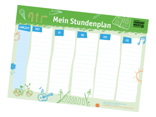 Stundenplan (Set 20 Stk.)